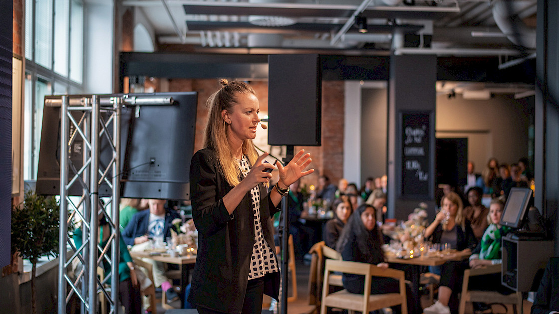 Work Culture Festival 2026: What Makes People Thrive: Lessons from the World’s Best Workplaces, Dr. Peggie Rothe, Foto: © Henri Juvonen