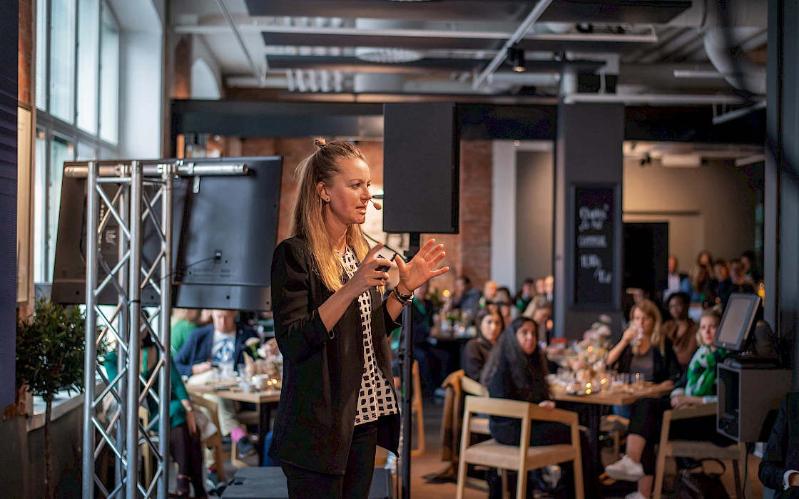 Work Culture Festival 2026: What Makes People Thrive: Lessons from the World’s Best Workplaces, Dr Peggie Rothe, Photo: © Henri Juvonen