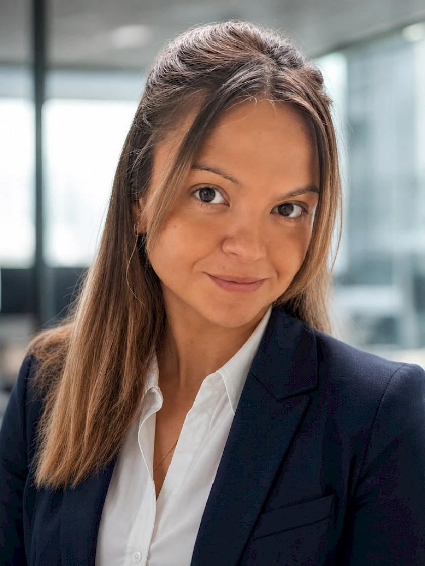 Alina Selbach, Global Head of AI at TÜV Rheinland, speaker at the Wherever Whenever – Work Culture Festival 2026. Photo: © Alina Selbach