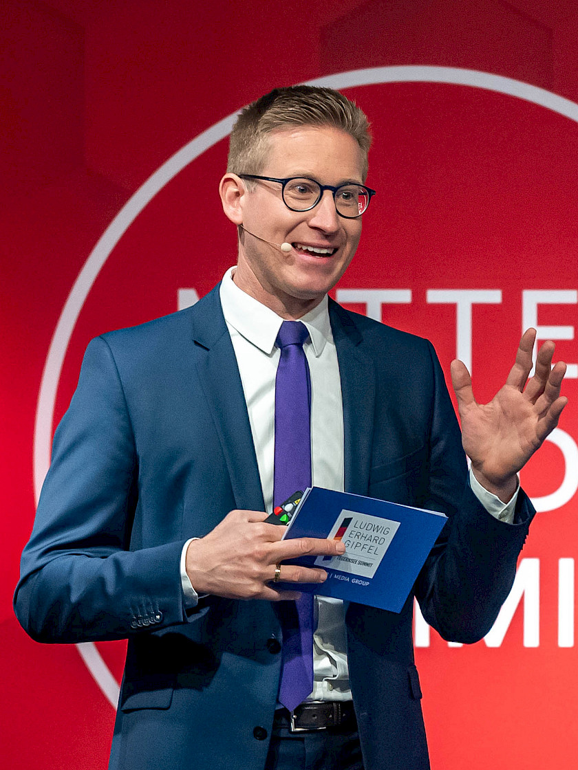 Thorsten Giersch, Moderator, Arbeitsmarktexperte und Chefredakteur Markt und Mittelstand, Moderator beim Wherever Whenever – Work Culture Festival 2026. Foto: ©  Judith Wagner