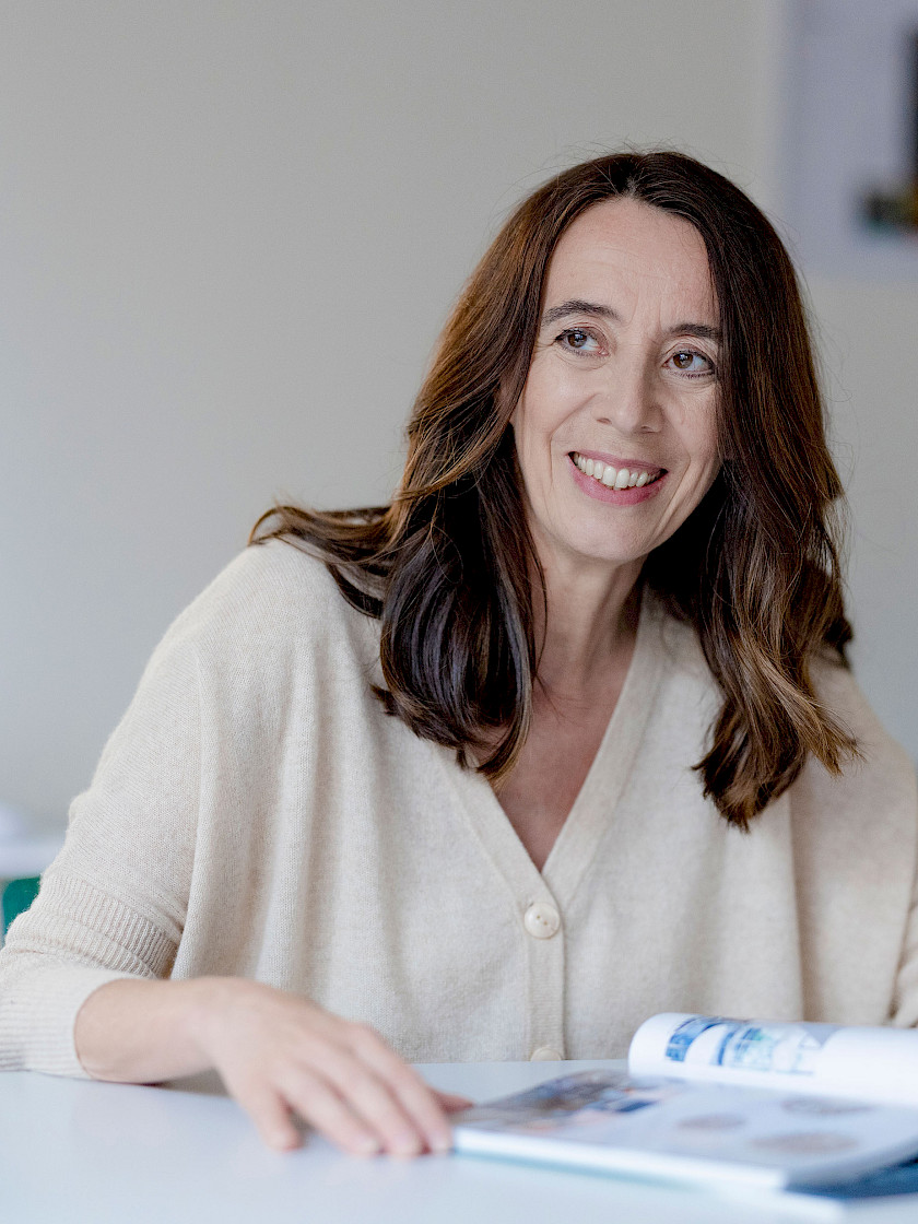 Sabine Krumrey, Interior Architect, speaker at the Wherever Whenever – Work Culture Festival 2026. Photo: © Hanna Witte