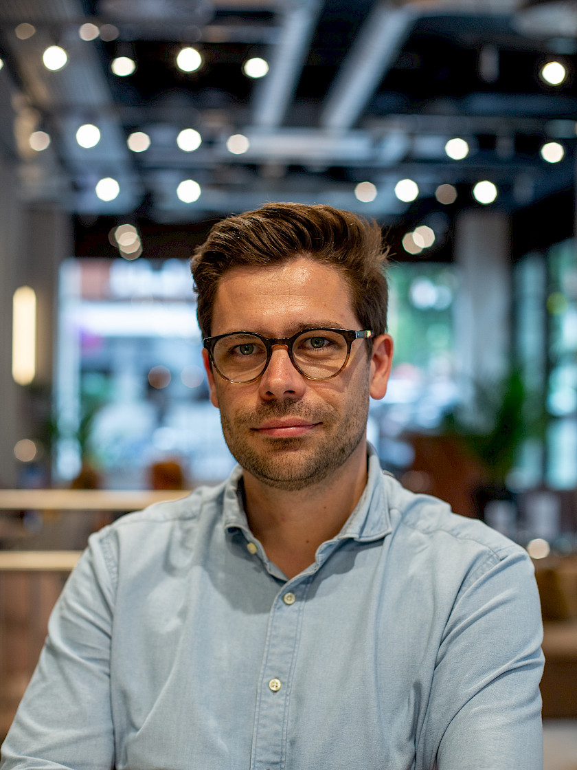 Pierrick Masure, Development Director at Leesman, speaker at the Wherever Whenever – Work Culture Festival 2026. Photo: © Pierrick Masure