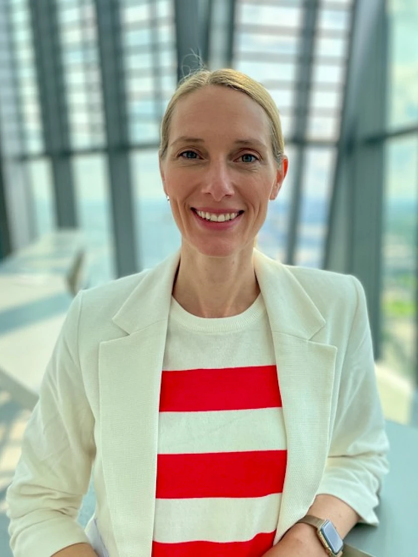 Alice Wildhack, Senior Team Lead at European Central Bank, speaker at the Wherever Whenever – Work Culture Festival 2026. Photo: © Alice Wildhack