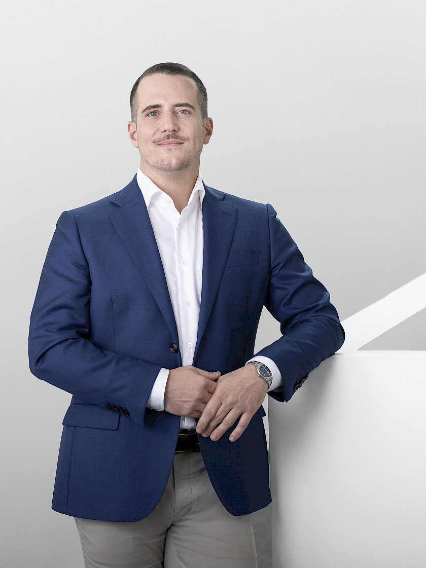 Maximilian Schumacher, Head of Department Workplace Transformation at Munich Re, speaker at the Wherever Whenever – Work Culture Festival 2026. Photo: © Maximilian Schumacher