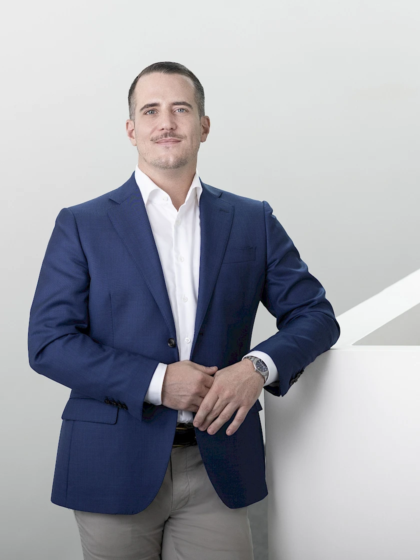 Maximilian Schumacher, Head of Department Workplace Transformation at Munich Re, speaker at the Wherever Whenever – Work Culture Festival 2026. Photo: © Maximilian Schumacher