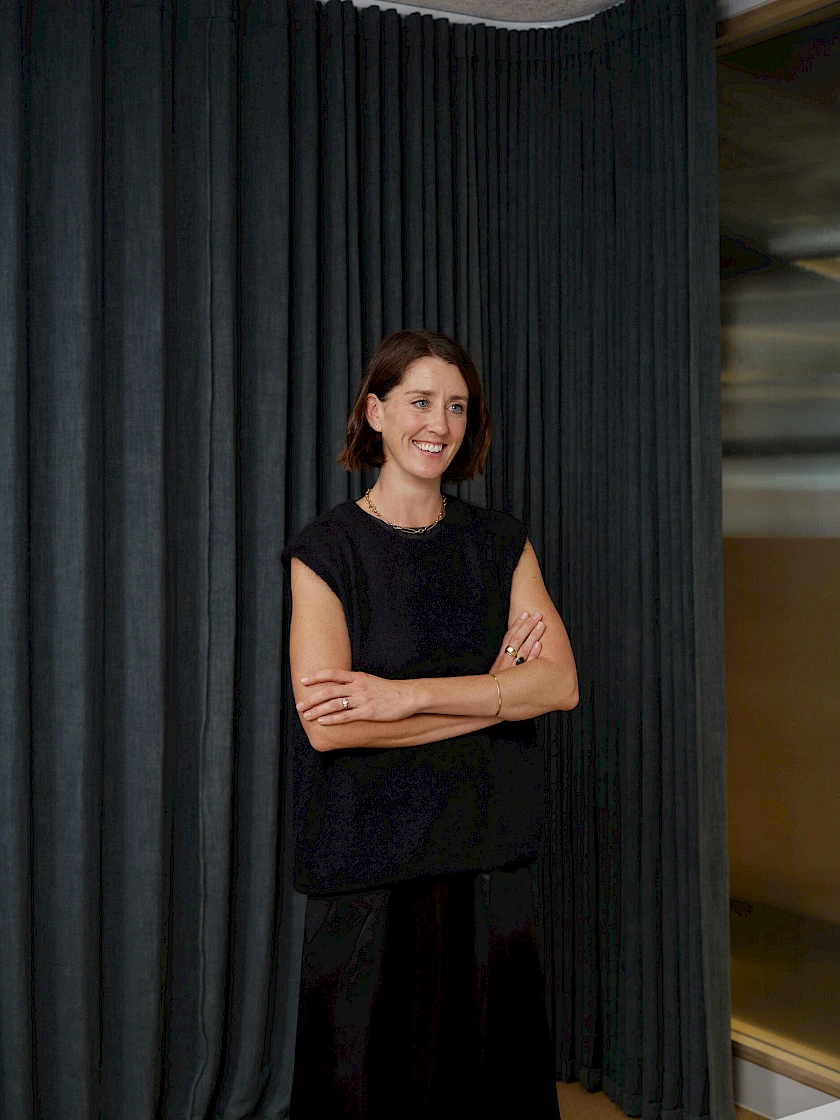 Carly Sweeney, Director at Universal Design Studio, speaker at the Wherever Whenever – Work Culture Festival 2026. Photo: © Carly Sweeney