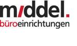 Logo middel Büroeinrichtungen <br>GmbH & Co. KG