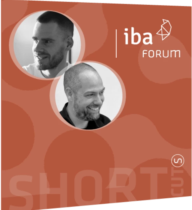 Im IBA Forum Interview: Bas van de Poel und Astin le Clercq, Modem