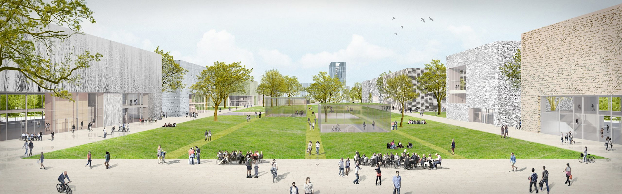 Campus Grüne Mitte. Copyright: Ferdinand Heide Architekt/TOPOS Stadtplanung Landschaftsplanung Stadtforschung