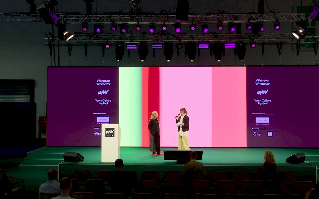 Wherever Whenever - Work Culture Festival, Keynote: Valeria Segovia, Host: Tracey Ingram