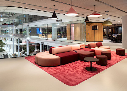 Der MOL Campus ist Spiegelbild der Unternehmenskultur und ein Zuhause für die Mitarbeiter.