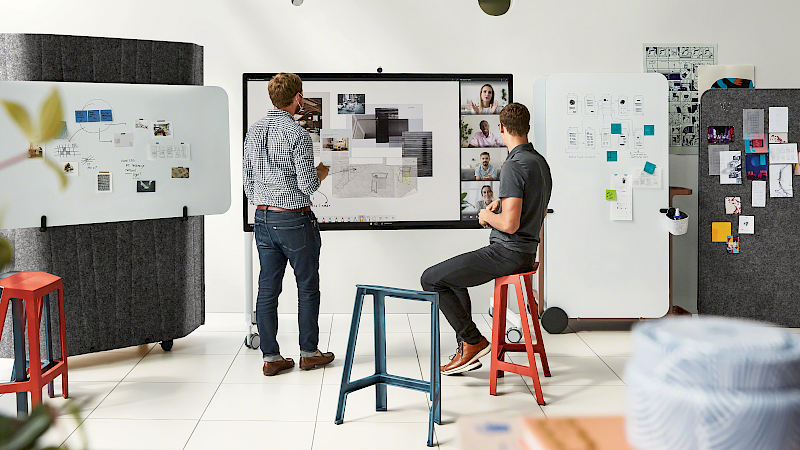 Flexible technology is the only way to make sure work stays flexible. Image: Steelcase
