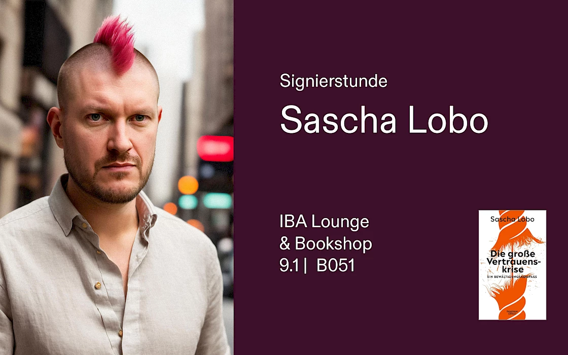 Book Signing: Sascha Lobo