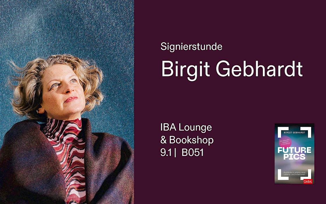 Signierstunde: Birgit Gebhardt