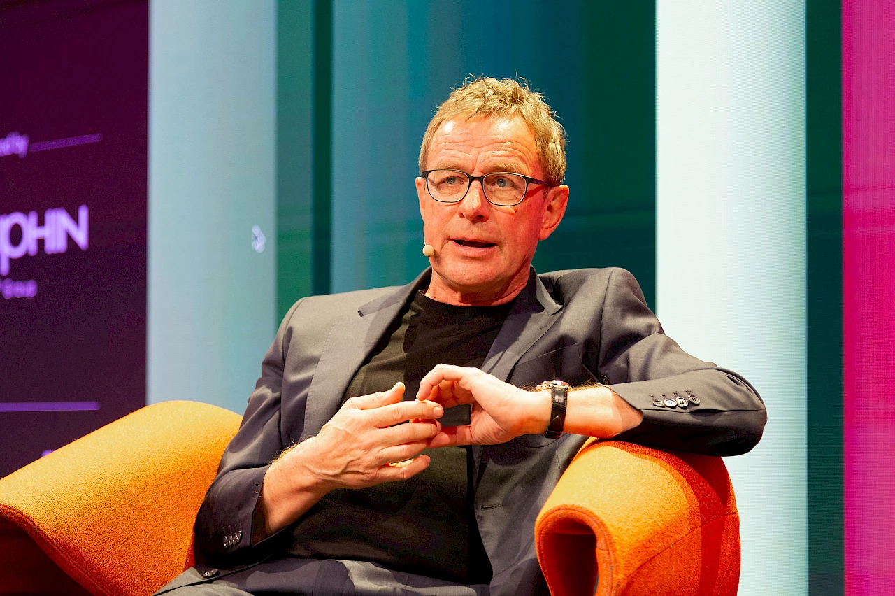 Ralf Rangnick auf der ORGATEC 2024