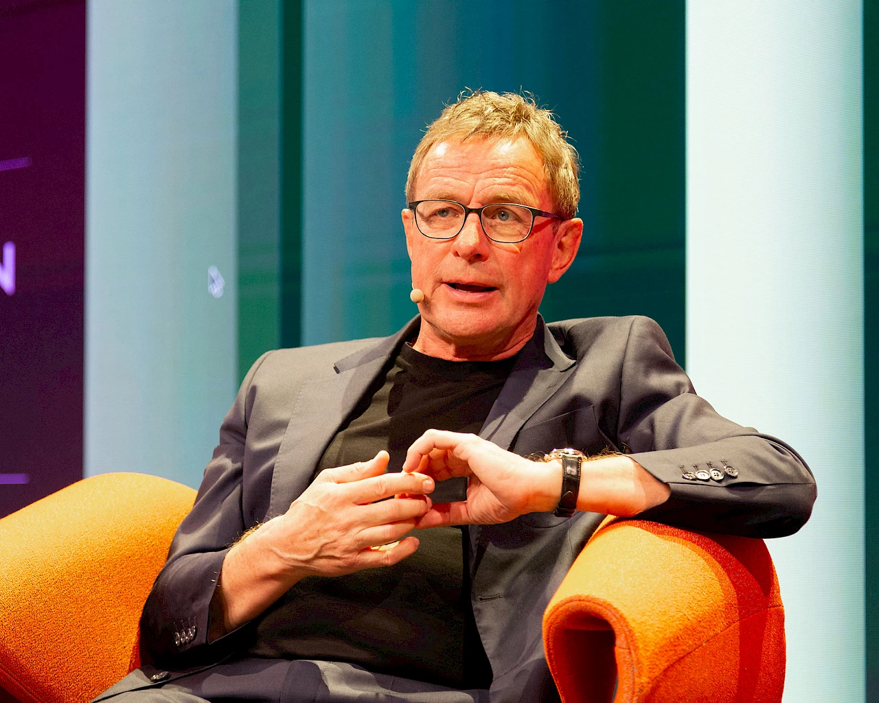 Ralf Rangnick auf der ORGATEC 2024