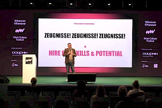 Cawa Younosi, Work Culture Festival 2024. BIld: IBA