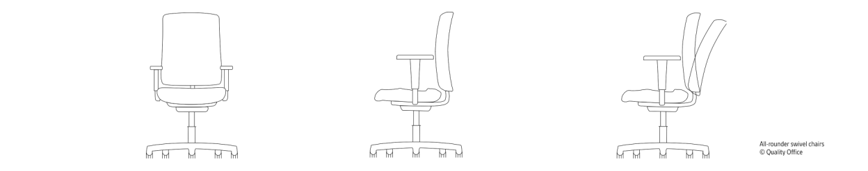 All-rounder Swivel Chairs, Image: © Quality Office
