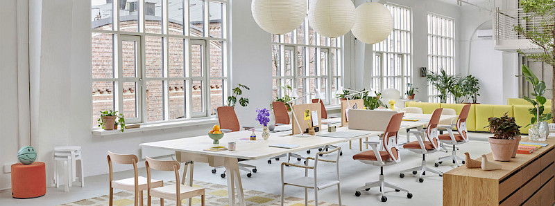 Link to the online showroom of the Vitra brand in the IBA Forum