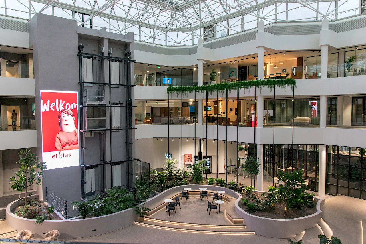 Ethias-Hauptsitzes in Hasselt