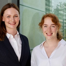 Dr. Ann Sophie Lauterbach und Amelie Marie Fischer