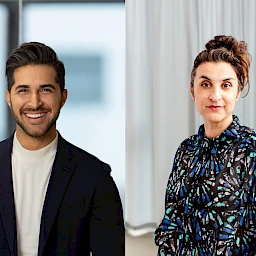 Gerda Karal und Shahin Farahzadi
