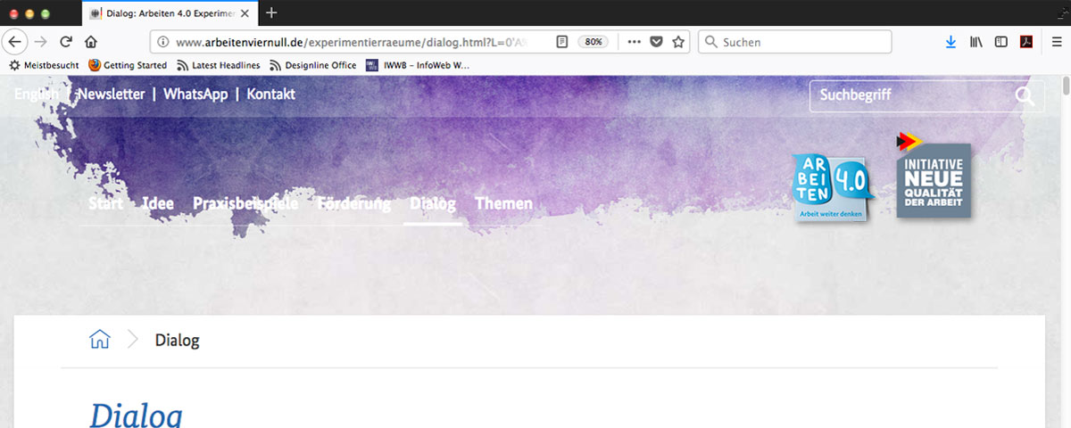 visual page bild