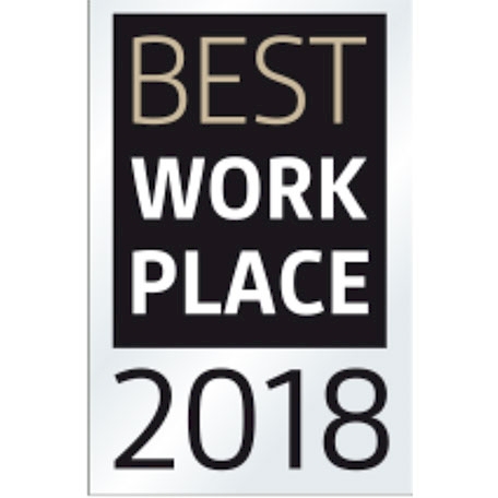 Verleihung des Best Workplace-Awards 2018