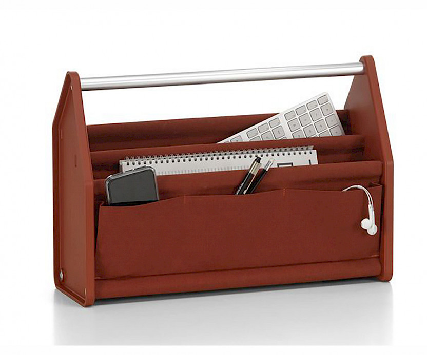 Toolboxes ensure quick access, just like their namesakes. Image: Vitra