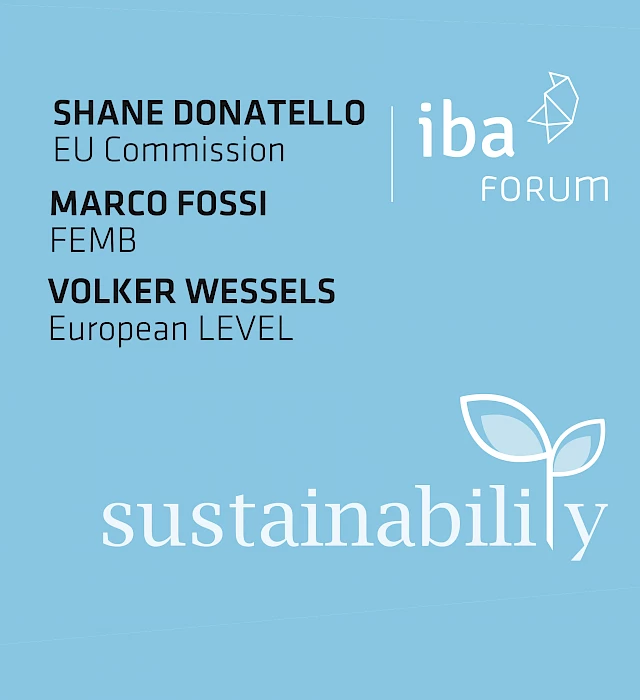 Shane Donatello, Marco Fossi und Volker Wessels on Circular Economy in the furniture industry
