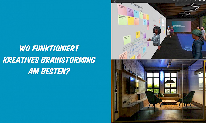 Kreative Brainstormings benötigen reale Umgebungen, die inspirieren. Bild: Birgit Gebhardt